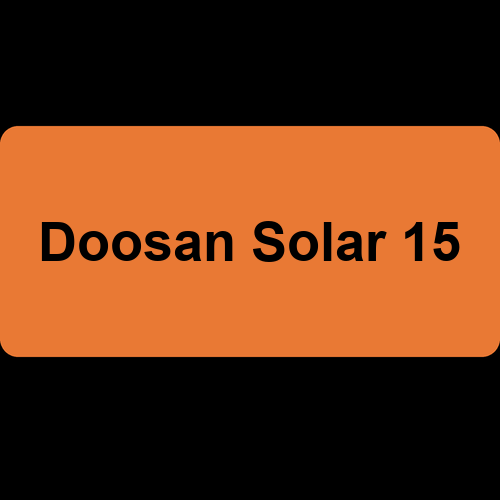 Doosan Solar 15